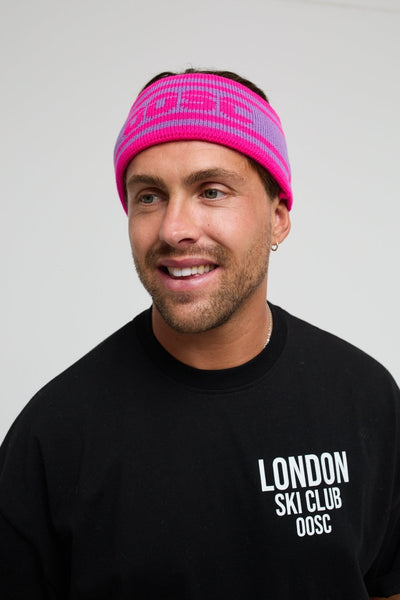OOSC Après Headband - Purple and Pink - OOSC Clothing