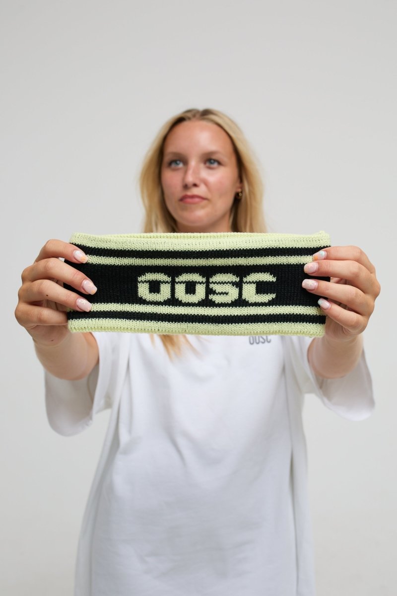 OOSC Après Headband - Yellow and Black - OOSC Clothing