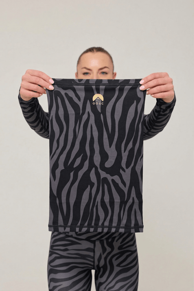 OOSC Neckwarmer - Black Tiger - OOSC Clothing