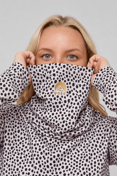 OOSC Neckwarmer - Ivory Noir - OOSC Clothing