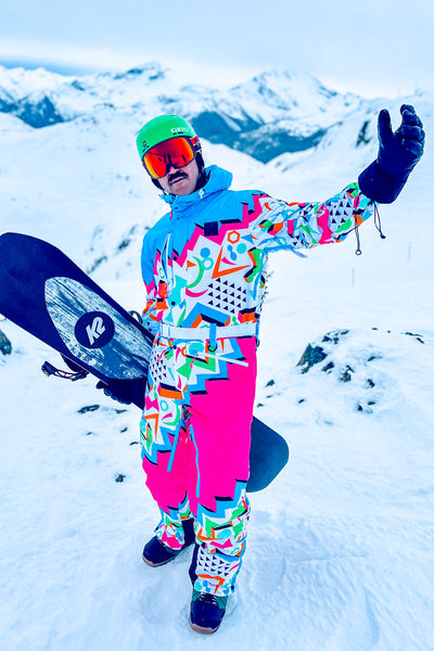 One Piece Ski Suits | Colourful Ski Suit – OOSC Clothing