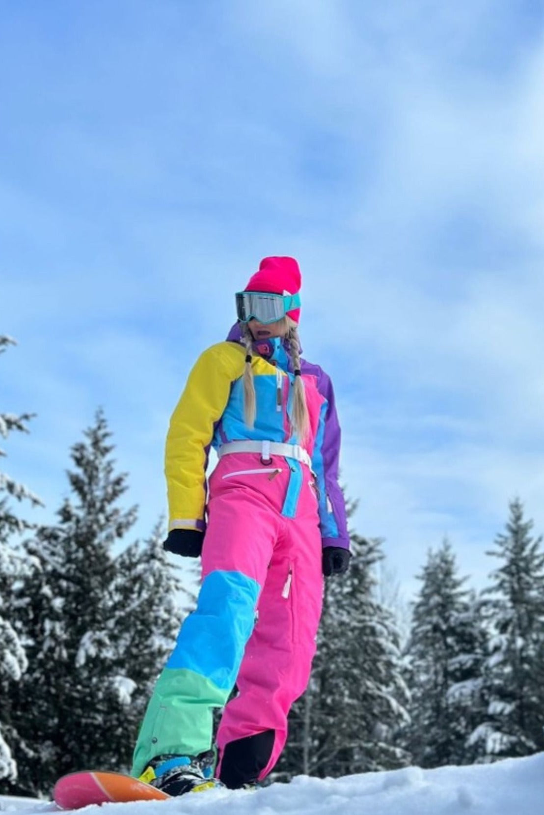 So Fetch Curved Female Ski Suit