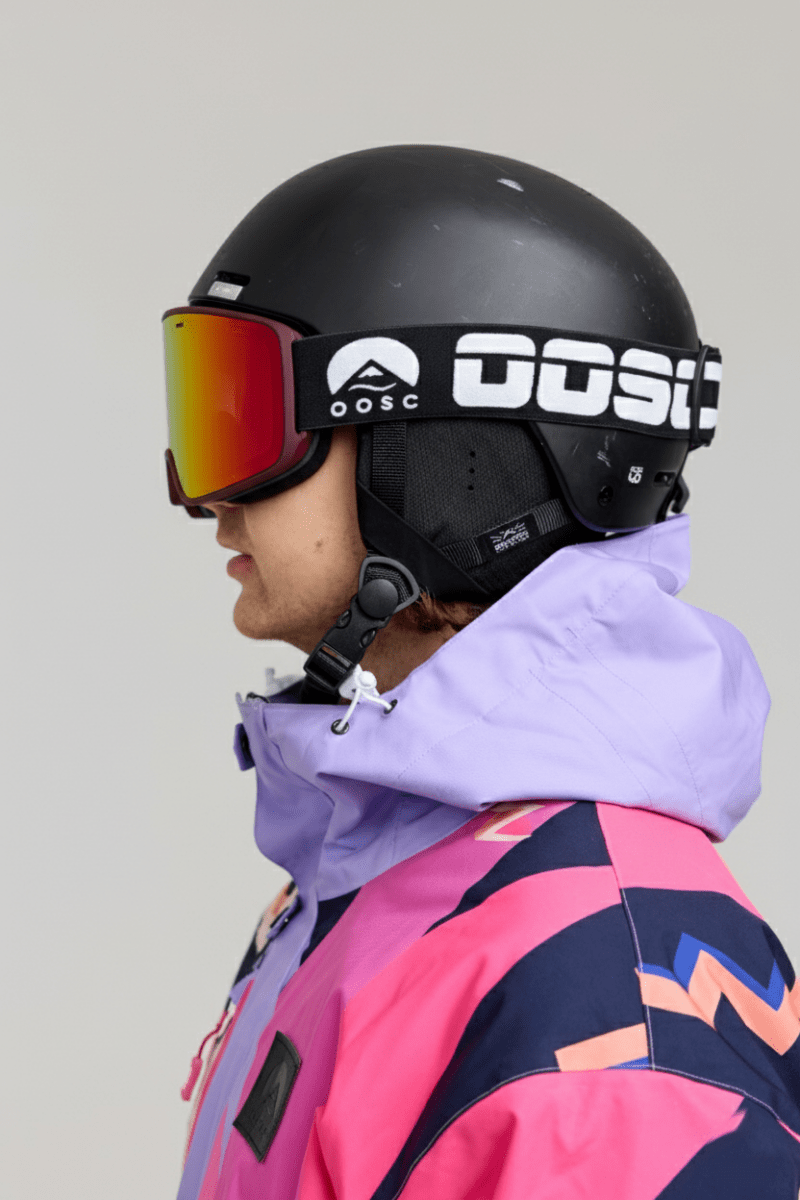 OOSC Vizion Ski & Snowboard Goggles - Black and White - OOSC Clothing