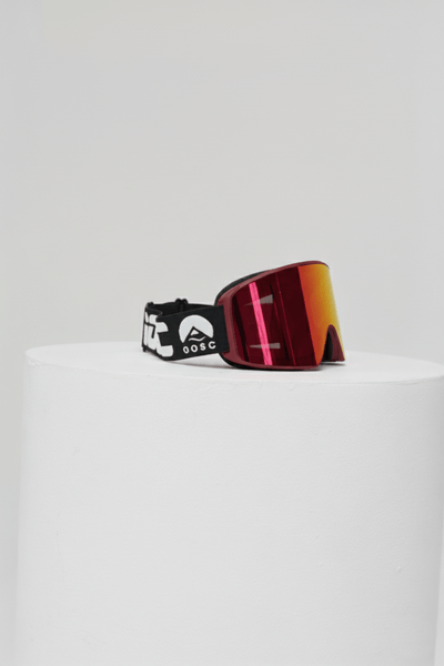 OOSC Vizion Ski & Snowboard Goggles - Black and White - OOSC Clothing