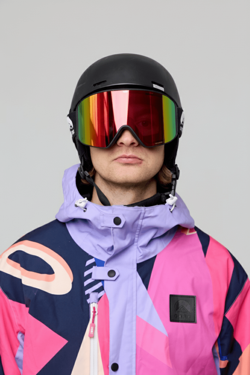 OOSC Vizion Ski & Snowboard Goggles - Black and White - OOSC Clothing