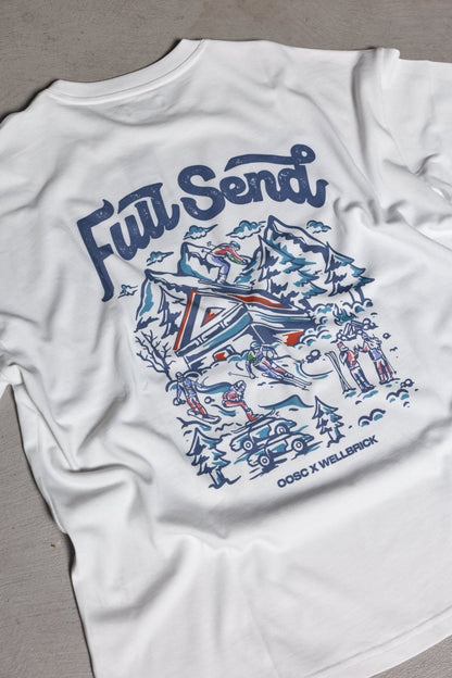 OOSC x Wellbrick Full Send T-shirt - OOSC Clothing