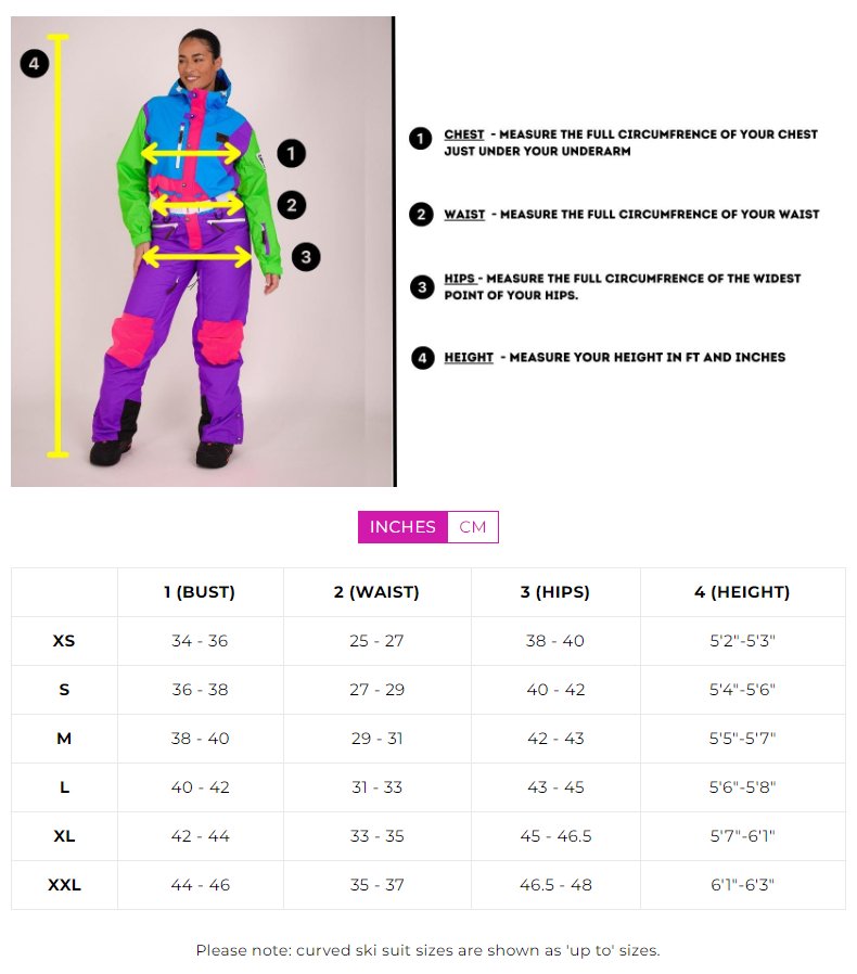 Penfold Signature - Curved Women's Ski Suit - OOSC Clothing