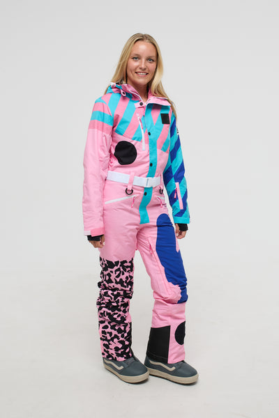 Combinaison de ski Penfold en rose - Femme
