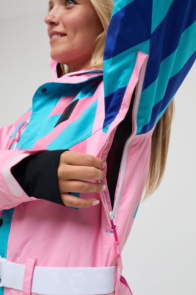 Combinaison de ski Penfold en rose - Femme