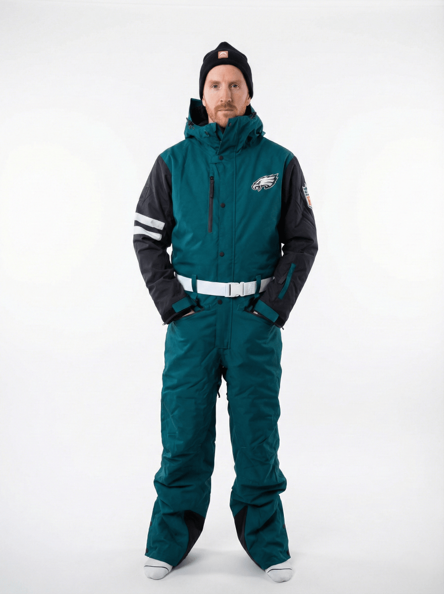 Philadelphia Eagles Men's Ski Suit - OOSC Clothing