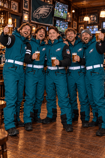 Philadelphia Eagles Men's Ski Suit - OOSC Clothing