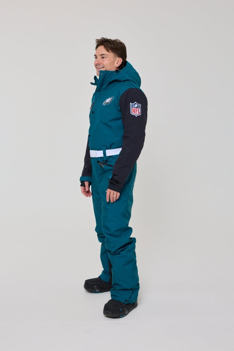 Philadelphia Eagles Ski Suit | Green & Silver | Snow Suit OOSC