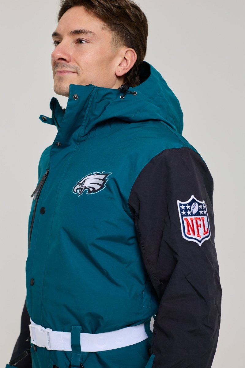 Philadelphia Eagles Ski Suit | Green & Silver | Snow Suit OOSC