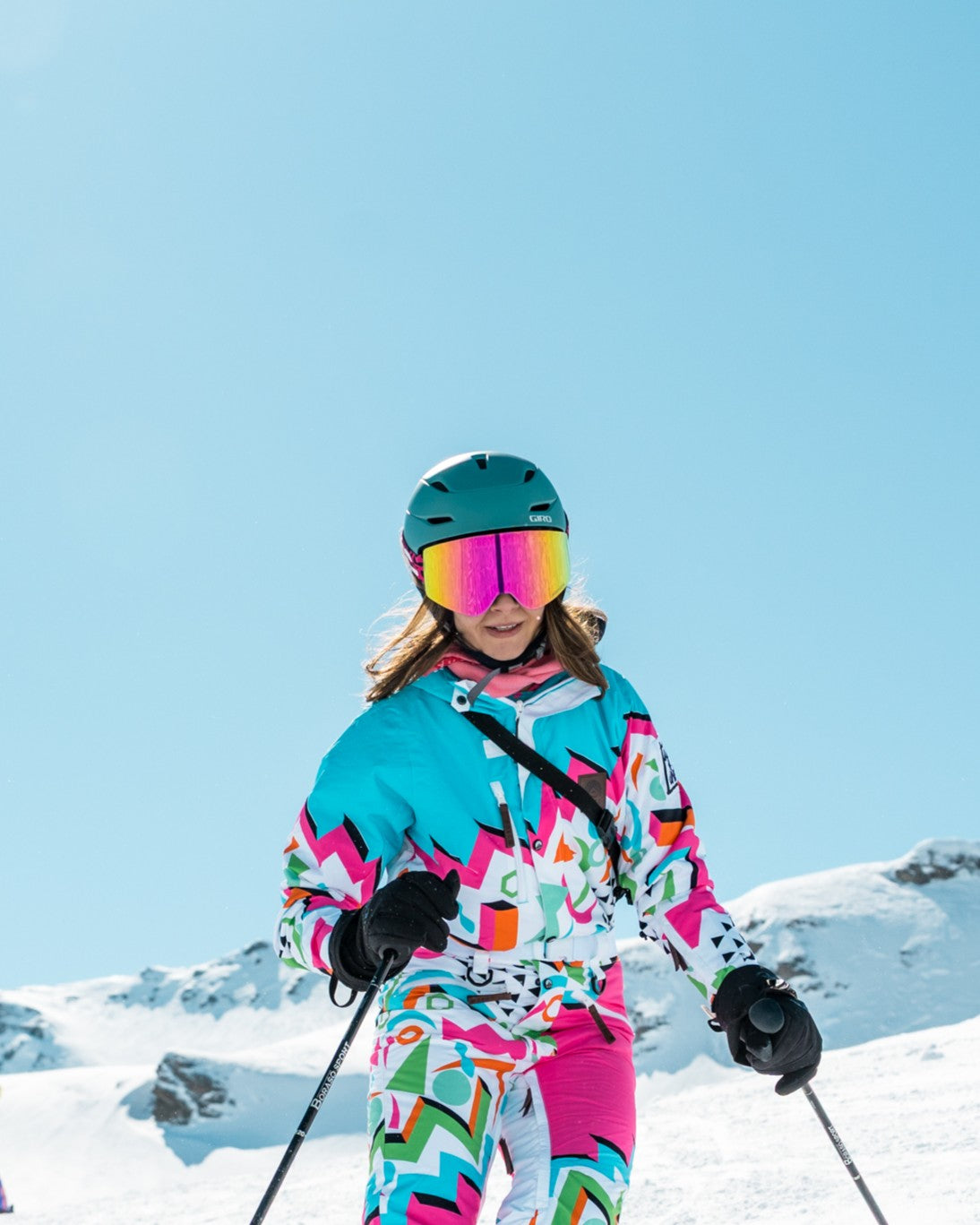 OOSC Boldsight® Ski & Snowboard Goggles - Pink Leopard Print