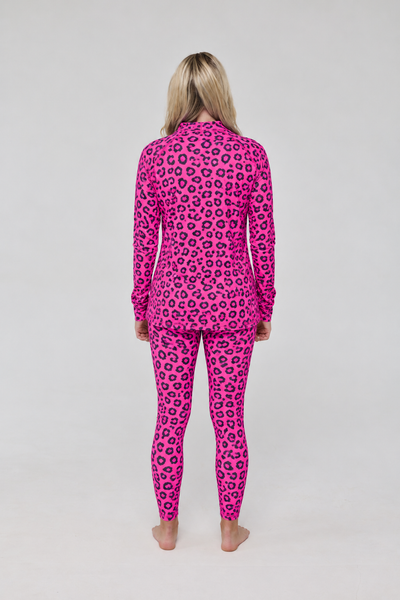 Leggings de base - Hotel California Pink Leopard pour femme