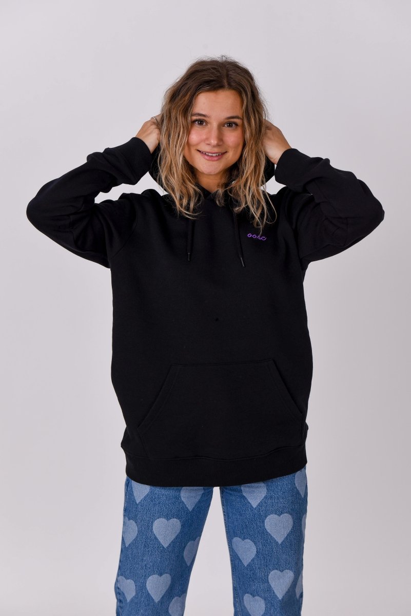 Powder Club Hoodie - Black - OOSC Clothing