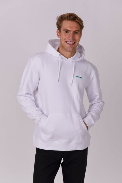 Powder Club Hoodie White - OOSC Clothing