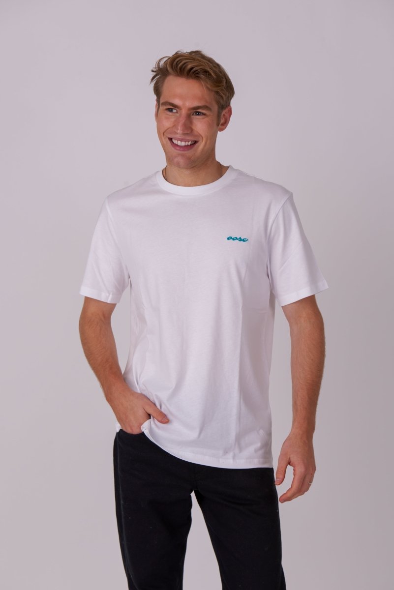 Powder Club T-Shirt - White - OOSC Clothing