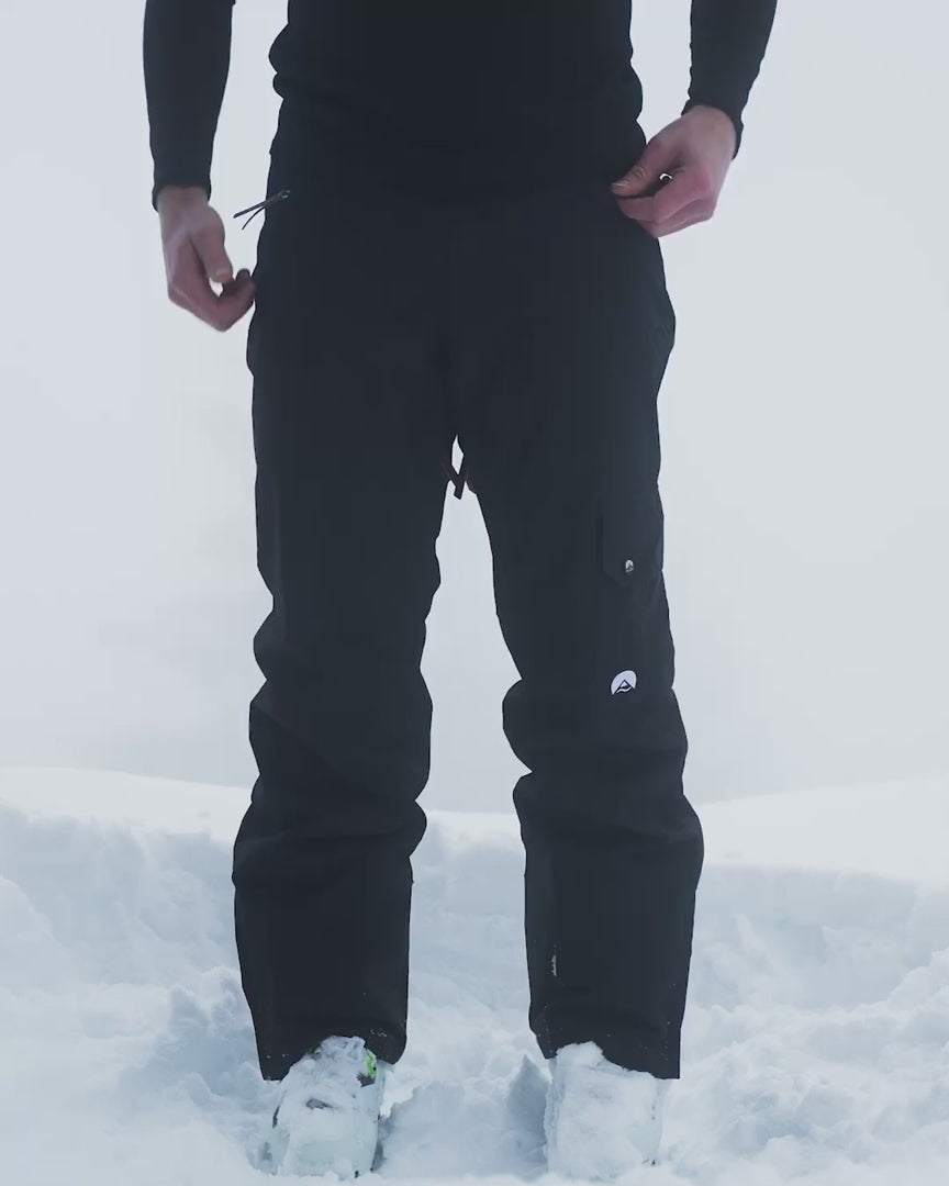 Black Ski & Snowboard Pants