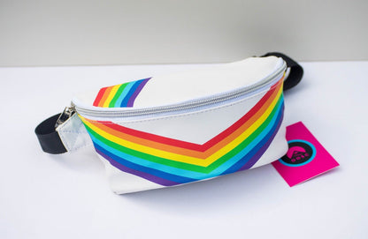 rainbow road ski fanny pack