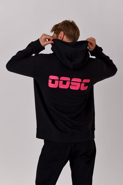 Retro OOSC Hoodie Black - OOSC Clothing