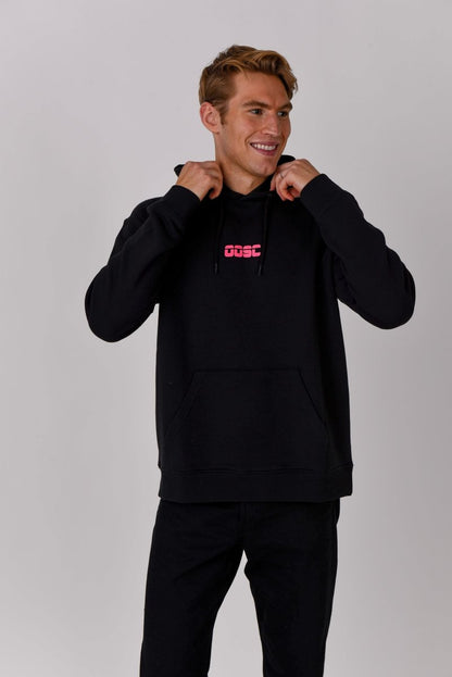 Retro OOSC Hoodie Black - OOSC Clothing