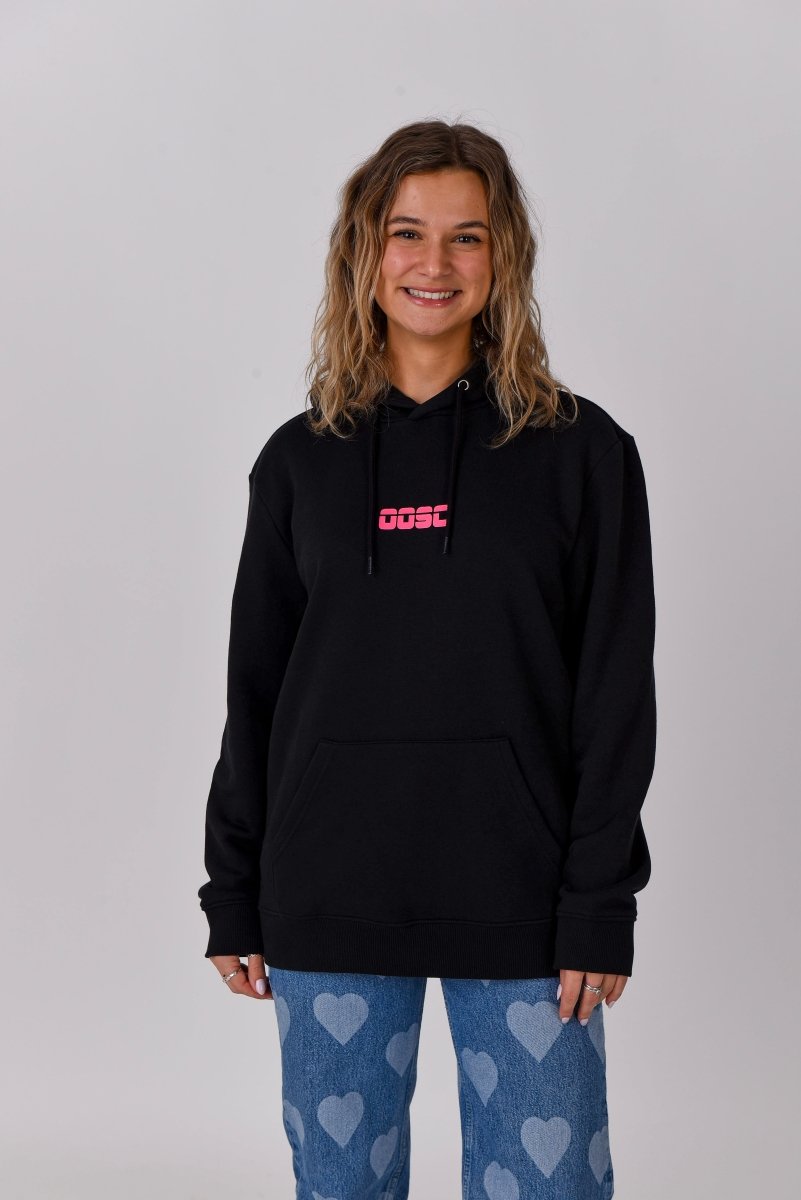 Retro OOSC Hoodie - Black - OOSC Clothing