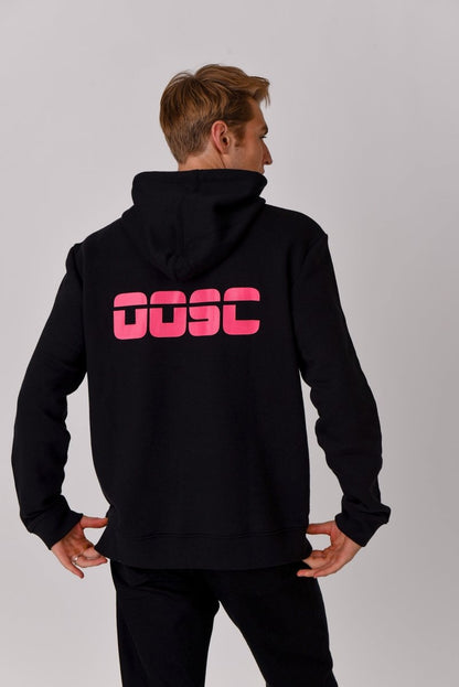 Retro OOSC Hoodie Black - OOSC Clothing