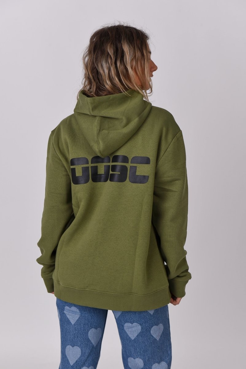 Retro OOSC Hoodie - Khaki - OOSC Clothing