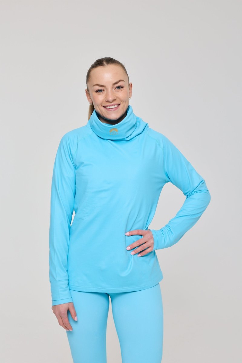 Rhythm Is A Dancer Women's High Neck Baselayer Top - OOSC Clothing