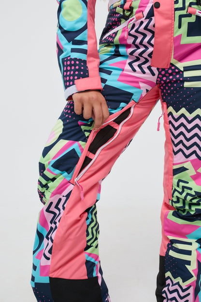 Saved by The Bell Women's Ski Suit - OOSC Clothing