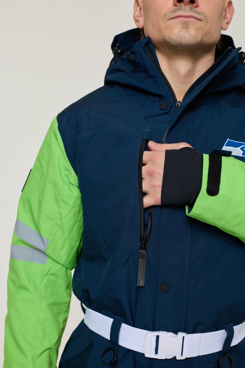 Seattle Seahawks Men's Ski Suit - OOSC Clothing