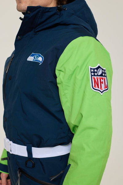 Seattle Seahawks Men's Ski Suit - OOSC Clothing