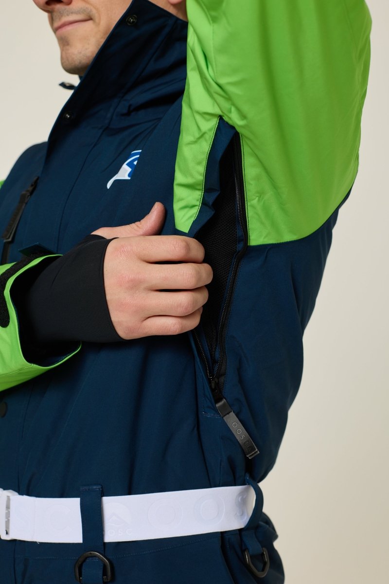 Seattle Seahawks Ski Suit | Snow Suit - OOSC Clothing