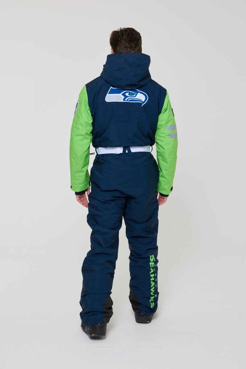 Seattle Seahawks Men's Ski Suit - OOSC Clothing