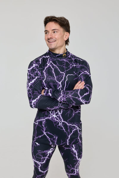 Thunderstruck Men's Baselayer Top - OOSC Clothing