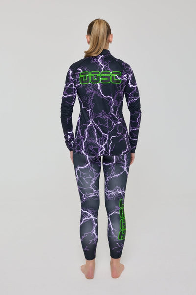 Thunderstruck Women's Baselayer Top - OOSC Clothing