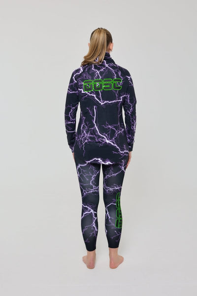 Thunderstruck Women's High Neck Baselayer Top - OOSC Clothing