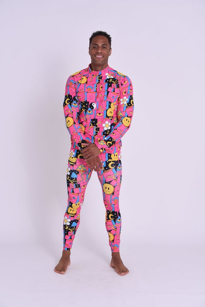 Trippy Hippy Men's Baselayer Pant - OOSC Clothing