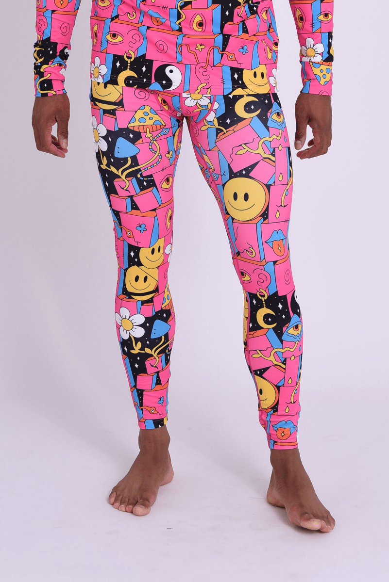 Trippy Hippy Men's Baselayer Pant - OOSC Clothing