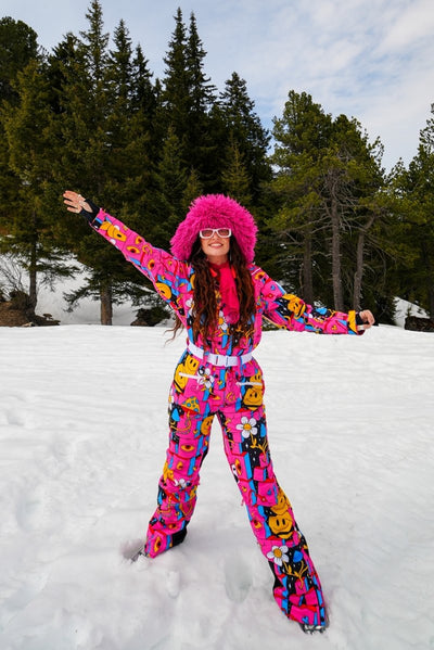 Trippy Hippy - Shaped Women's Ski Suit - OOSC Clothing