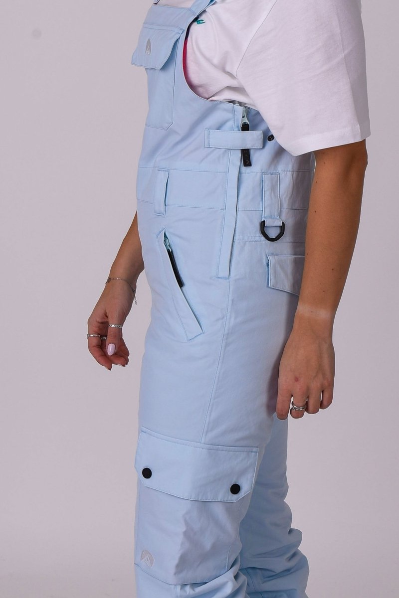 Yeh Girl Bib Pant - Ice Blue - OOSC Clothing