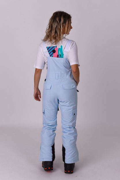 Yeh Girl Bib Pant - Ice Blue - OOSC Clothing