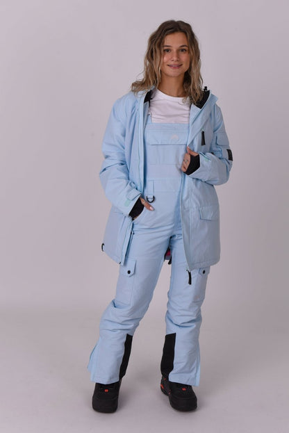 Yeh Girl Bib Pant - Ice Blue - OOSC Clothing