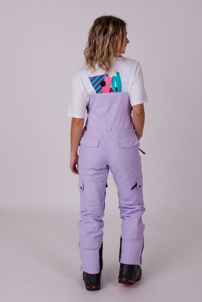 Yeh Girl Bib Pant - Lavender - OOSC Clothing