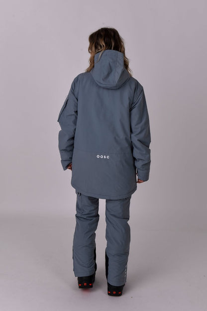 Yeh Girl Ski & Snowboard Jacket - Grey - OOSC Clothing