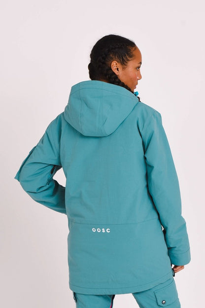 Yeh Girl Ski & Snowboard Jacket - Teal - OOSC Clothing