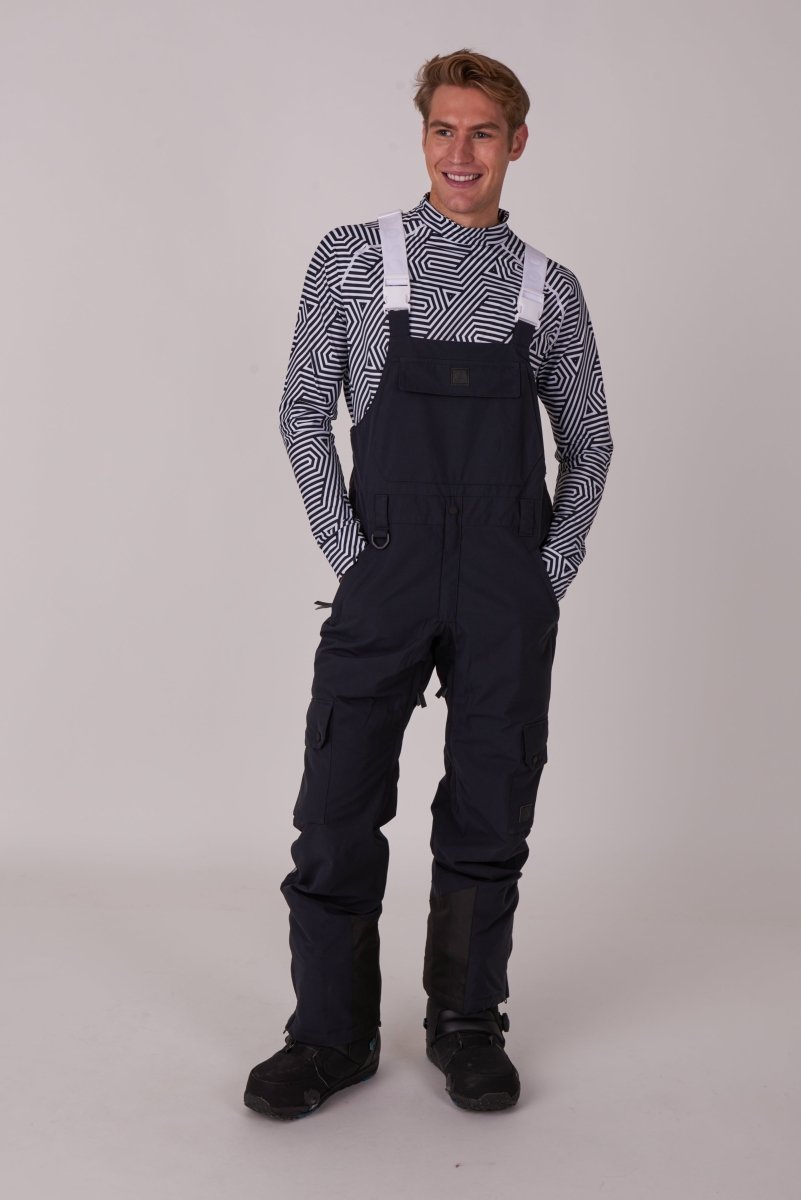 Yeh Man Bib Pant - Black - OOSC Clothing