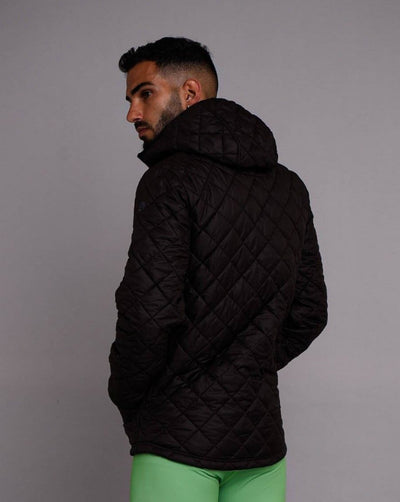 black insulated jacket