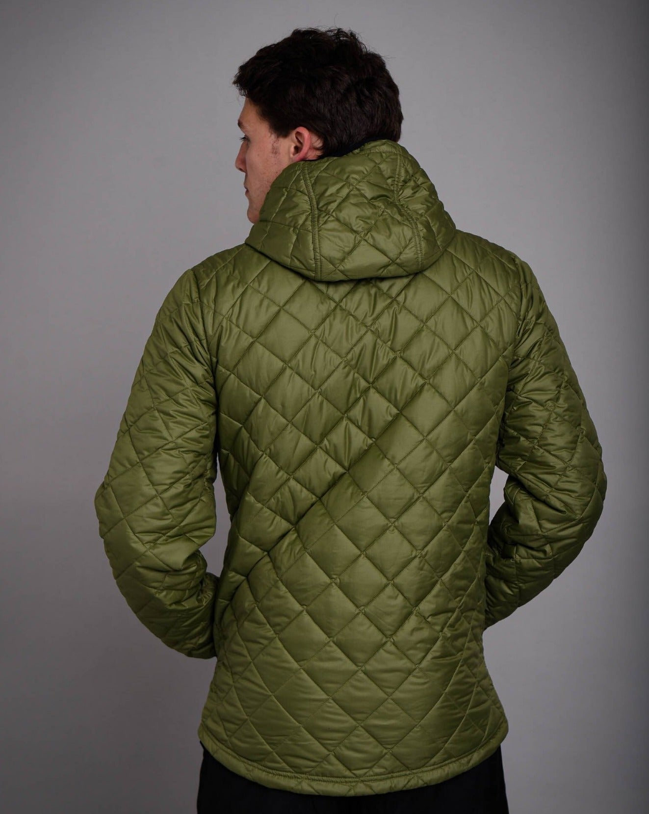 green insulated jacket